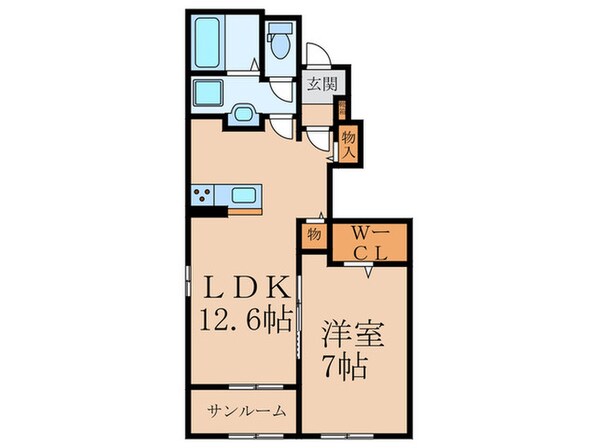 グレイシャスの樹　Ｂの物件間取画像